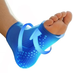 Compresa de Gel Sólido Impresa en 3D <span class=keywords><strong>para</strong></span> Tobillo, Terapia de Frío y Calor Personalizada, Almohadilla Fría <span class=keywords><strong>para</strong></span> Lesiones Deportivas, Color Azul con Cierre de Velcro - Product Image 1