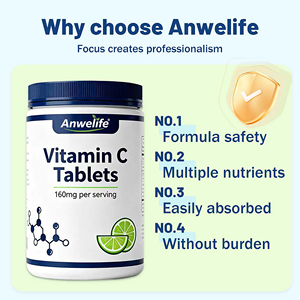 טבליות ויטמין <span class=keywords><strong>C</strong></span> איכותיות, חלאל, מתוצרת OEM, למבוגרים ובני נוער, מינון 160 מ\\\"ג, 20 טבליות - Product Image 3