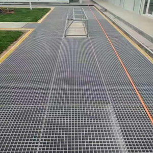 Nhà Máy Nóng Bán 50Mm Dày FRP Lưới Lợn Nhà Máy Sợi Thủy Tinh Gia Cố Nhựa Vỉ Vỉ Sàn Lối Đi Khuôn Hàn Chế Biến - Product Image 4