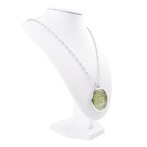 Haute énergie négative Ions Bio pendentif 5000CC énergie quantique verre vert bijoux BIO collier bijoux de mode femmes - Product Image 4