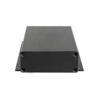 Boîtier en aluminium anodisé d'usinage CNC Boîtier d'instrument électronique en métal Boîtier PCB Boîte de jonction