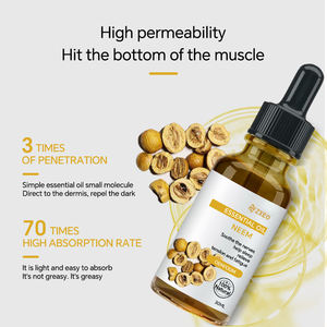 Olio di <span class=keywords><strong>Neem</strong></span> Indiano Biologico 100% Puro, Pressato a Freddo, Non Raffinato, Naturale, per Spray Capelli e Massaggio Corpo - Etichetta Privata - Product Image 3