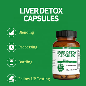 Détoxifiant Hépatique 1000mg Chardon-Marie en Capsules - Nettoyage Naturel du Foie et Soutien de la Fonction Hépatique pour Adultes - 60 Gélules OEM - Product Image 3