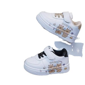 Sneakers décontractées de haute qualité pour femmes, à lacets, antidérapantes, confortables, en cuir synthétique avec semelle en PVC - Product Image 1