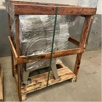 Commerciële zware fruitmolen, pureemachine voor fruitpulp, anti-corrosie roestvrijstalen voedselblender/hakselaar