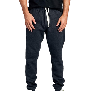 Pantalon de jogging printemps-automne avec logo personnalisé pour hommes 100% coton confortable respirant Gym Baggy mi-droit décontracté randonnée utilisation - Product Image 4