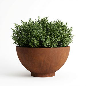 Jardinera <span class=keywords><strong>de</strong></span> Acero Corten para Exteriores, Maceta <span class=keywords><strong>de</strong></span> Acero Resistente a <span class=keywords><strong>la</strong></span> Intemperie para Diseño <span class=keywords><strong>de</strong></span> Jardines y Paisajes - Product Image 3