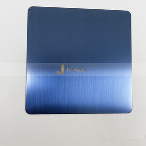 Plaque en acier inoxydable personnalisée M45 201/304 Finition n°4 0,5-0,8 mm Brossée Décorative Services de découpe, pliage et soudage traités - Product Image 2