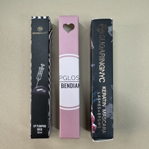 Wholesale Private Label <strong>Paper</strong> Custom logo Printed Lipgloss Lipstick <strong>Small</strong> Cardboard Cosmetic Packaging <strong>Boxes</strong> - Product Image 2