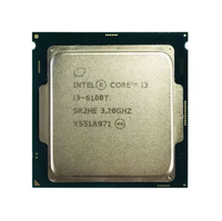 Processeur Intel I3-6100T LGA1151 pour ordinateur de bureau