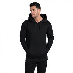 Sudadera con Capucha de Invierno Unisex para Hombre, con Media Cremallera, de Terciopelo, Corte Holgado, Impermeable, de Alta Calidad, Tallas Grandes - Product Image 1