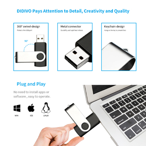 Mini-USB-Stick 3.0 2.0 Metall-Pen drive-Speicher-USB-Laufwerk USB-Sticks USB-Stick 32GB 16GB 64GB 2,0 Schlüssel 3.0 Cle USB-Speicher - Product Image 4