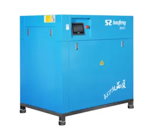 factory price air compressor for industrial use 37kw 0.8MPa oil free screw air compressor