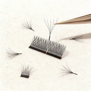 0.07mm 3D 4D 5D Clover <b>Lashes</b> Crisscross Custom Logo Auto Fan 0.05mm 6D 7D 8D W <b>Lashes</b> 8-15mm Vegan <b>Volume</b> <b>Lash</b> Extensions - Product Image 1