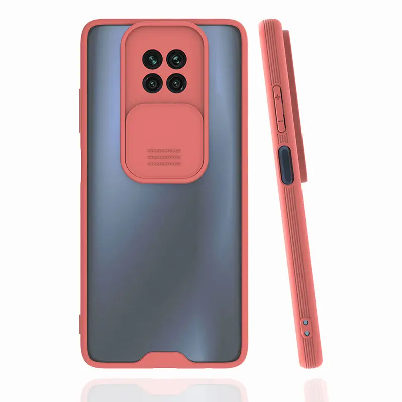 Factory Camera Lens Protect Translucent Matte Frosted Shockproof Hard Back Cover Coque phone case For Redmi Note 9 9t 5g
