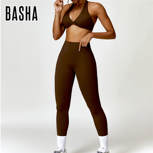 Venta al por mayor de cintura alta Leggings de Yoga Mujer Levantamiento de cadera <span class=keywords><strong>Pantalones</strong></span> de correr Elástico Entrenamiento Leggings Gimnasio Medias Slim Sport Leggings - Product Image 6