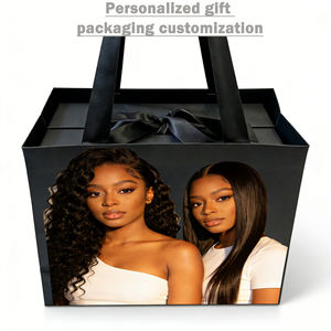 Boîte cadeau rigide pliable auto-érectrice en papier couché noir de luxe haut de gamme avec estampage à chaud et gaufrage magnétique pour <span class=keywords><strong>crème</strong></span> visage - Product Image 4