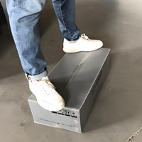 Boîte en polypropylène (PP) ondulé Coroplast, durable, recyclable, étanche, idéale pour le transport et le déménagement, fabriquée en usine