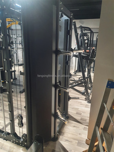 Equipo de fitness Todo en uno Polea de cable Entrenamiento de funciones múltiples Smith Power <span class=keywords><strong>Rack</strong></span> <span class=keywords><strong>con</strong></span> pila de peso DY = 6000E - Product Image 4