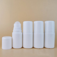 Flacons à bille en plastique vides en gros de 30 ml, 50 ml, 60 ml, 100 ml, conteneur de déodorant à bille, sérigraphie, logo personnalisé pour