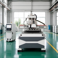 Routeur CNC à un seul axe pour le travail du bois avec lame de coupe transversale et longitudinale pour la découpe de panneaux de placage MDF pour armoires