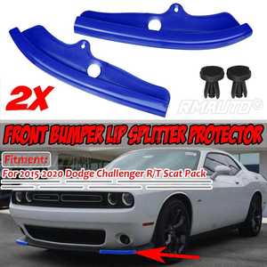 ฝาครอบกันชนหน้าสำหรับ Dodge Challenger R/T Scat Pack 2015-2020 ตัวป้องกันกันชน ดิฟฟิวเซอร์ สปอยเลอร์ สปลิตเตอร์ การ์ดป้องกัน - Product Image 1