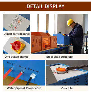 Fourneau de fusion d'or avancé avec commandes numériques - Product Image 3