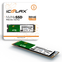 SSD Gaming untuk PS5 Hard drive PCIE 4.0 NVME SSD, aksesori komputer Laptop Internal SATA ABS 512GB 1TB 2TB 4TB M2 Ssd 3 tahun