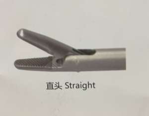 Hassas tabanca tipi Laparoscopic iğne tutucu forseps Tungsten karbür çene karmaşık sütür prosedürlerinde güvenli kavrama için - Product Image 6