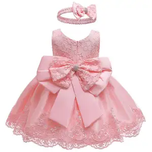 Free Sample LQ001 Baby Christmas Elegant Princess Dress Kids Dresses For Girls Costume Wedding Party Ball Gown Children Clothing