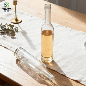 Bouteille de vin de Bordeaux 500 ml à prix d'usine, bouteille de vin en verre mince de Bourgogne, bouteille de vin en verre vert antique avec bouchon à vis, bouteille de champagne en verre - Product Image 3
