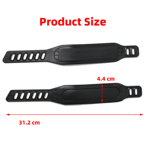 Sangles de pédale de vélo <span class=keywords><strong>fixie</strong></span> de qualité supérieure, robustes, à longueur réglable, universelles, pour vélo d'exercice à domicile ou en salle de sport - Product Image 2
