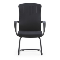 Pp fort avec la chaise de maille de bureau arrière de fibre et la jambe fixe