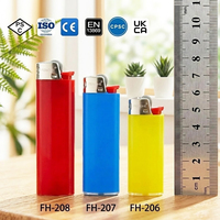 Briquet jetable classique Flint pour magasin de proximité – Utilisation pour cigarettes, en plastique, avec boîte de présentation sur comptoir, approvisionnement en vrac
