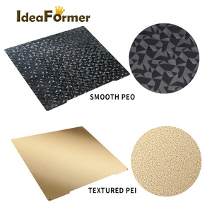 Plateau de construction Ideaformer pour imprimante 3D <span class=keywords><strong>Prusa</strong></span> <span class=keywords><strong>MK3</strong></span>/3S/3S+ sans base magnétique, revêtement PEO + givré, 241mm*254mm - Product Image 5