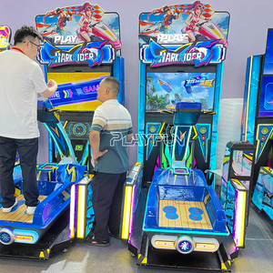 Акула-Райдер с монетоприемником, гоночный аркадный симулятор, игровой центр, катер, водный лыжный бластер, спортивный симулятор, игровой автомат - Product Image 3