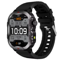 X31 Nuevo Reloj Inteligente con Luz LED y Monitor de Actividad Física, Pantalla IPS Cuadrada de 2.01 Pulgadas, Respuesta de Llamadas con Manos Libres, Carga Magnética, Compatible con iOS