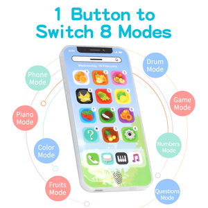 Samtoy Multifonctionnel Intelligent Anglais Apprentissage <span class=keywords><strong>Jouet</strong></span> Éducation Précoce Machine <span class=keywords><strong>Smartphone</strong></span> Bébé Téléphone Mobile <span class=keywords><strong>Jouet</strong></span> avec Lumière - Product Image 6