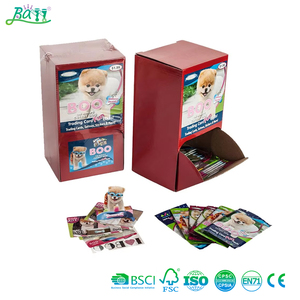 Boîte de présentation de cartes à collectionner en carton, design personnalisé, populaire, adorable, thème chien d'anime, booster pack, cartes à collectionner en feuille - Product Image 1