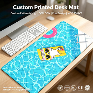 Tigerwings Cartoon Rechteckiges Mauspad Naturkautschuk Rutschfest Glattes Tuch Büro-Schreibtischunterlage auf Lager - Product Image 1