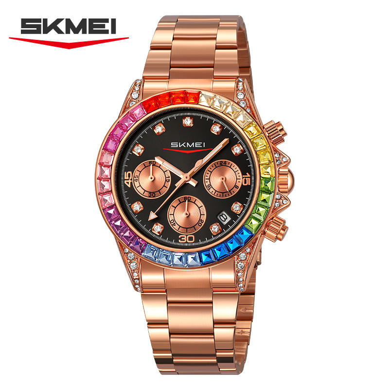 สีโรสโกลด์/สีดำ