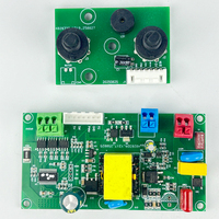 Ventilateur de bureau sans balais DC 24V 80W haute puissance avec carte de contrôle PCBA, fort débit d'air et système de contrôle intelligent de la température