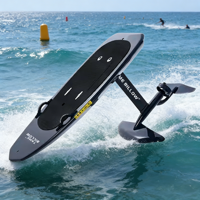 Planche de surf hydrofoil professionnelle OEM en fibre de carbone avec télécommande, aileron, batterie 48V, certifiée CE, garantie 1 an