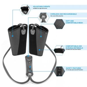 L'air Veau Bras Masseurs Détendre <span class=keywords><strong>Masseur</strong></span> De Jambe de Compression Airbag - Product Image 3