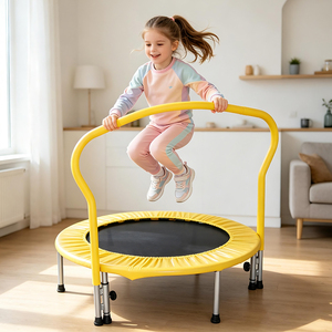 Vente en Gros Top Intéressant Mini Trampoline Commercial 36 Pouces à Élastique pas Cher Trampoline enfant bébé coloré cama elastica trampoline - Product Image 1
