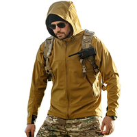 Blouson bomber softshell homme formel d'extérieur, lavé, réversible, anti-UV, respirant, imperméable, avec cordon de serrage réglable et passe-pouce