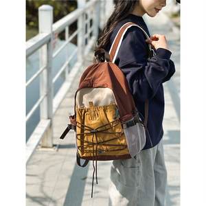 Mochila de senderismo para mujer, ligera, de 18 pulgadas, con cordón ajustable, correas de hombro ajustables, mochila deportiva para trekking - Product Image 3