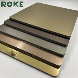 Panneau mural moderne de luxe en charbon de bambou ROKE, grain marbre, anti-moisissure, résistant à l'humidité, panneau en cristal de carbone pour intérieur - Product Image 2