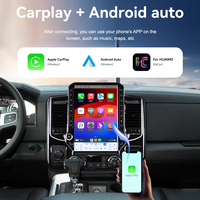 Radio para Auto Android de 14.5 Pulgadas para Dodge RAM 1500 2500 2008-2012, Reproductor Multimedia Estilo Tesla, Carplay Inalámbrico, Estéreo para Auto, Unidad Principal GPS