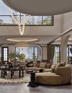 Servizio di Arredamento Completo di Alta Qualità per Ville di Lusso, Design d'<span class=keywords><strong>Interni</strong></span> Moderno con Rendering 3D e Grafica - Product Image 1